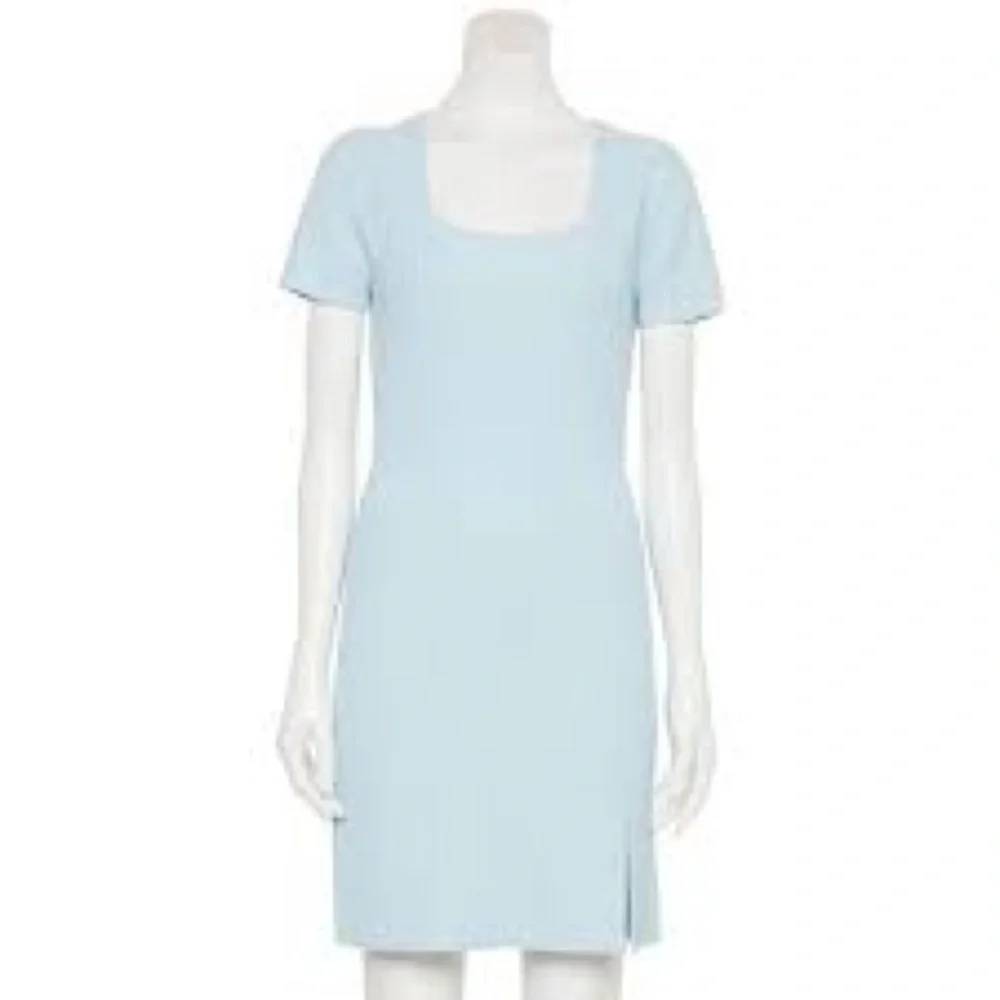 Madden Girl Light Blue Dress - Picture 1 of 4